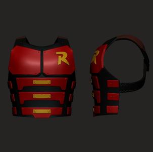 Robin chest armor 1/12 scale