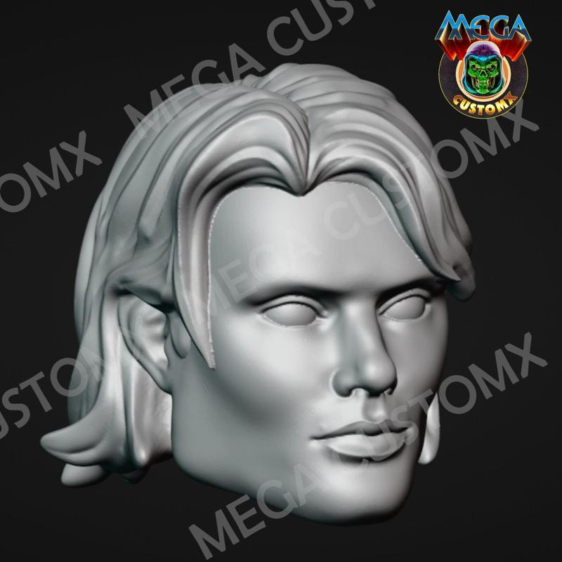 He-Man Nicholas Galitzine Head for MOTU Origins