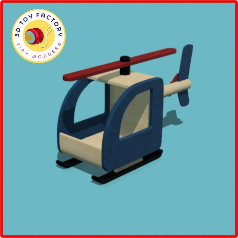 Toy Cartoon Helicopter