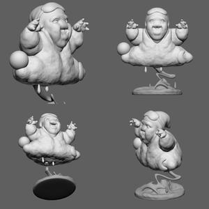 ghost nature - oc cartoon 3d printable files