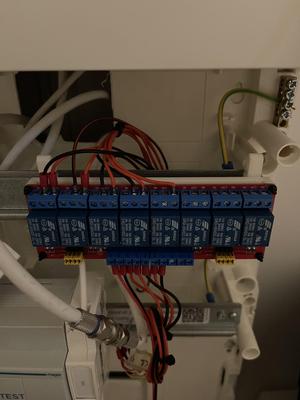 8 Channels Relay DIN Mount (137mmx50mm)