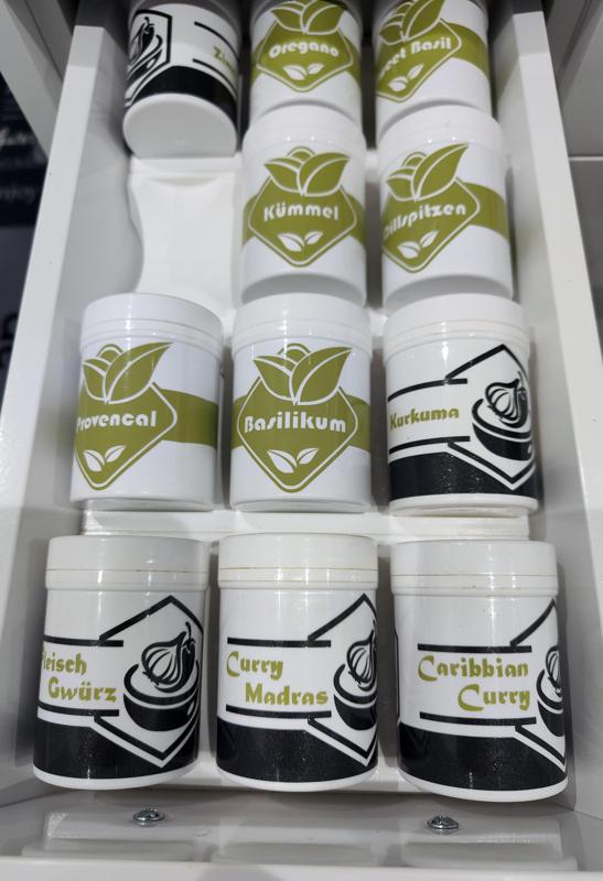 Fuchs Gewürzdosen Inlay