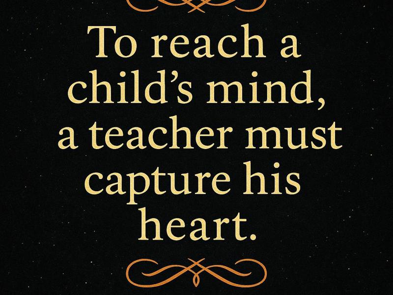 LightBox - Teacher quote