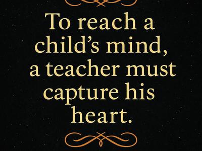 LightBox - Teacher quote