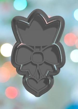 Baby Shower Crown Rattle Cookie Cutter