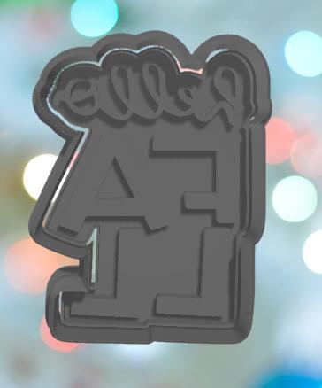 Fall Hello Fall Cookie Cutter