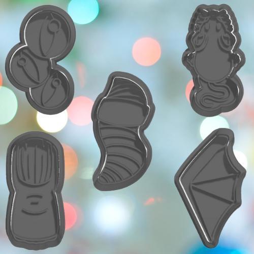 Halloween Witches Brew Cookie Cutter Set