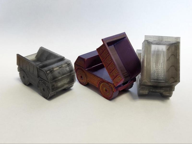 Dump Truck - Working Dump Bed