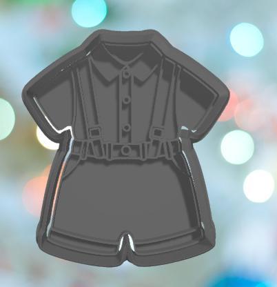Baby Shower Baby Boy Outfit Cookie Cutter