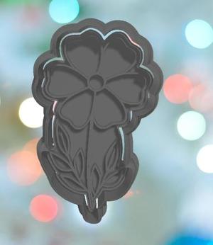 Tall Daisy Flower Cookie Cutter