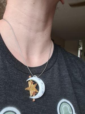 Moon Fidget Pendant