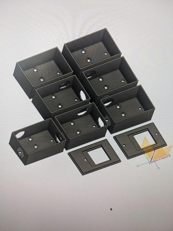 Electrical Box for T8 LED lighting with Tombstone Connector