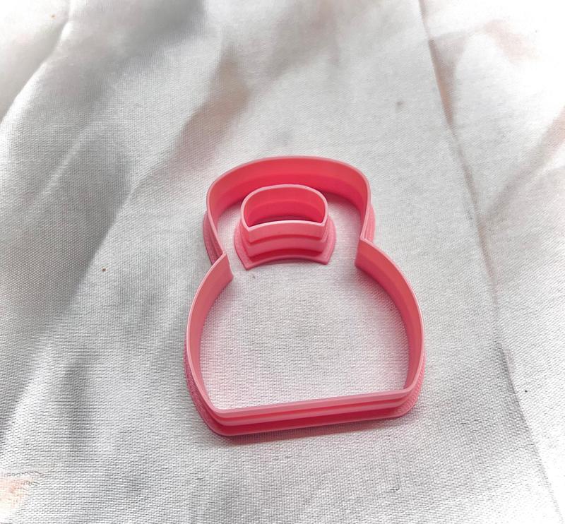Kettle bell cookie cutter