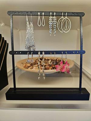Earrings display stand jewelry