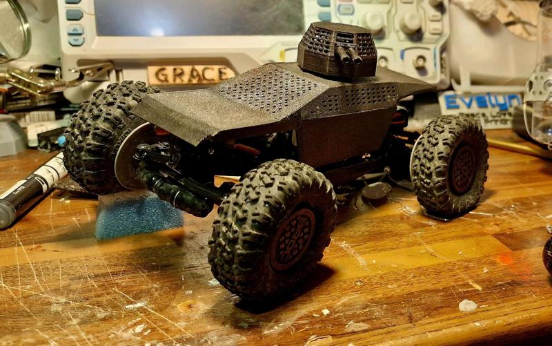 Hardbody for an axial AX24