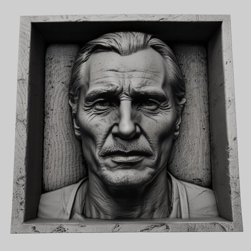 Liam Neeson head relief actor