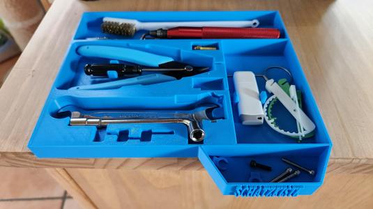 K1 Tool drawer under printer