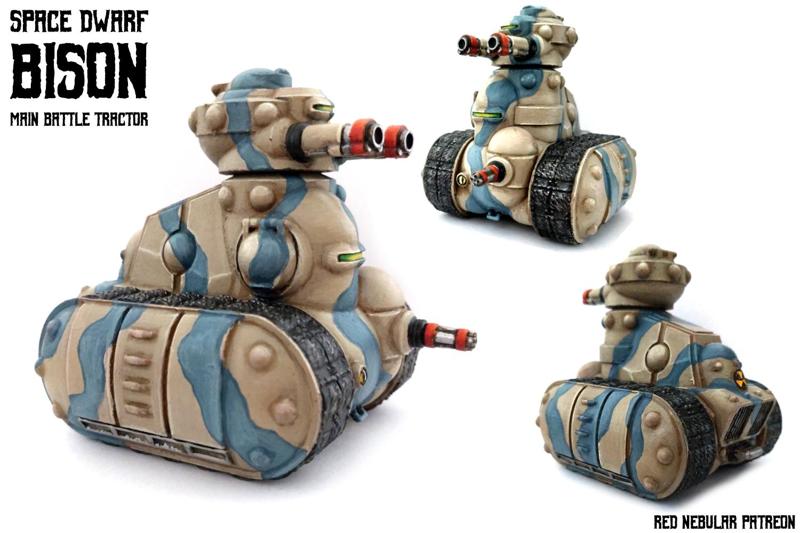 Space Dwarf Bison MBT