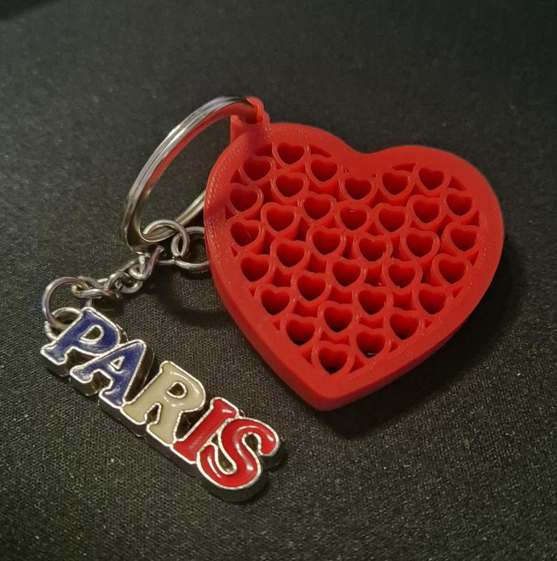 Heart Keyring
