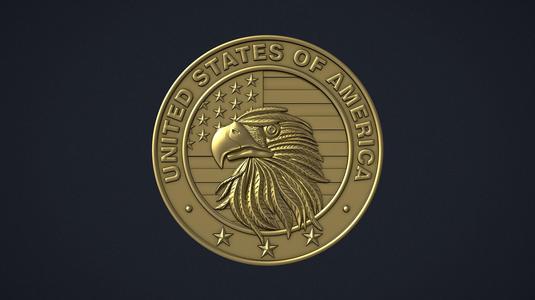 USA Eagle Medal