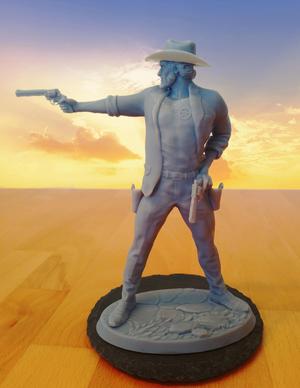 U.S. Marshal Rick - Action Western Figure