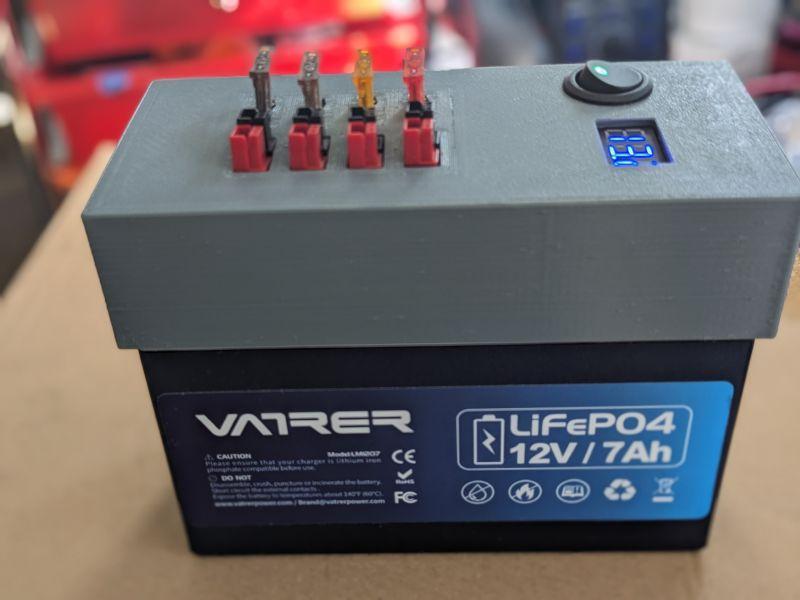 Enhanced LiFePO4 Battery Cap