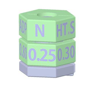 PrusaXL - Dual Nozzle Size Marker