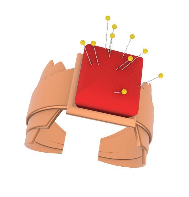 Bracelet pin cushion