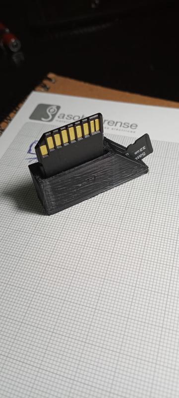 Parametric SD/MicroSD Card holder
