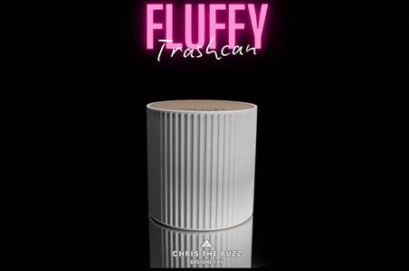"Fluffy" Trashcan – Stylish Bin with a  Flip Lid