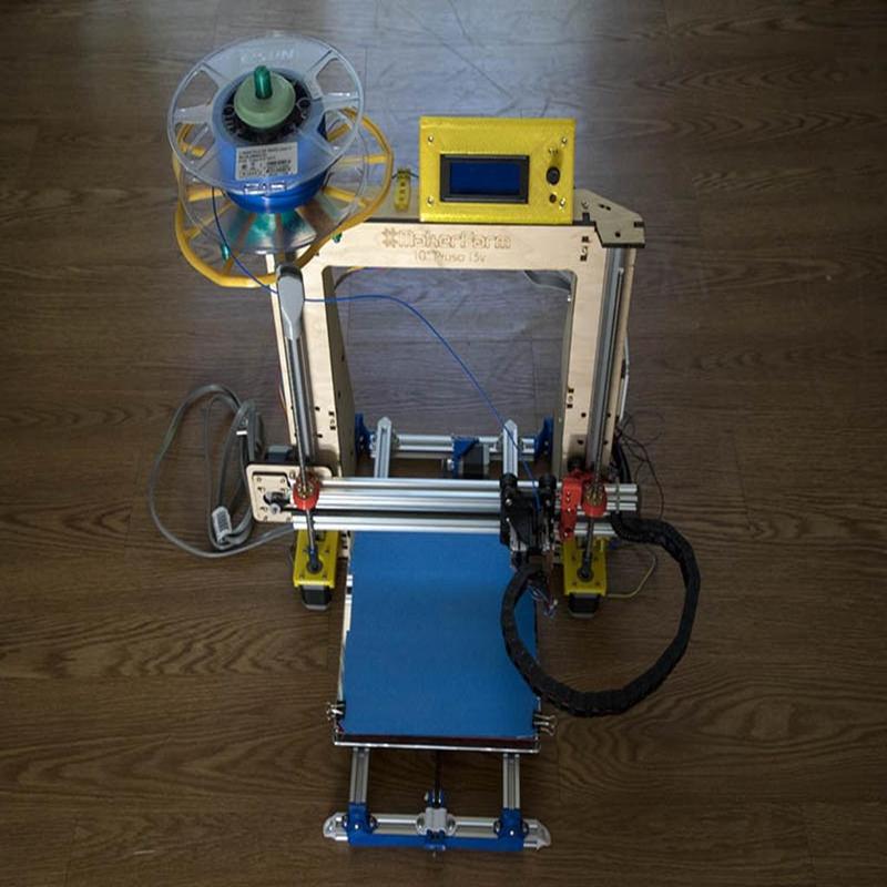 Front & Back Y-Axis Endplate using V-Slot 2020 for Makerfarm 10" i3v