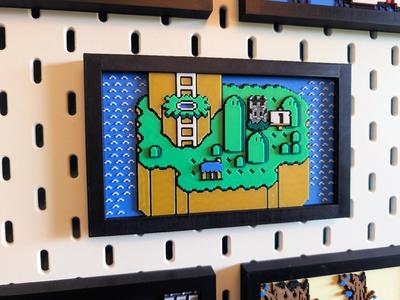 Super Mario World Map - Yoshi's Island Wall Art