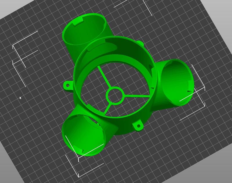 3-Way Planting Module custom no diffuser