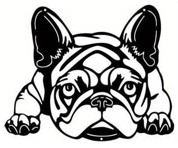 Bulldog Wall Decoration
