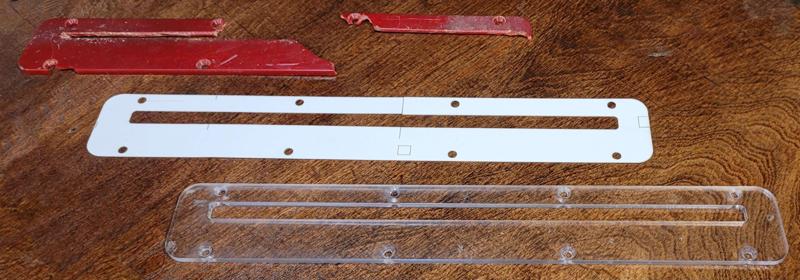 Laser Cutter Schematics for a Replacement Insert for a Delta 36250 Miter Saw