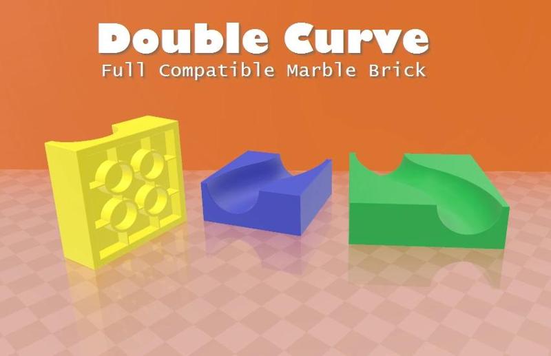 Doublecurve - Lego Duplo / Hubelino compatible