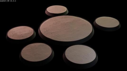 Miniature bases: Asphalt 04