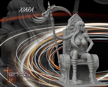 WARRIOR LADY OF HELL WAR HAMER TOPLESS