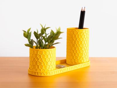 Honeycomb Desk Organizer