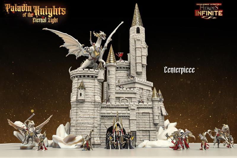 Centerpiece - Paladin Knights of the Eternal Light