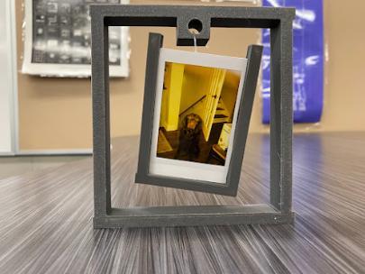 hanging polaroid photo (photo and instructions coming soon)
