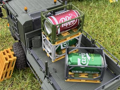 Euro Pallet Beer Crate Scale 1/10