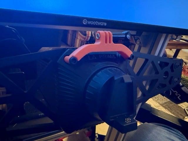 Asetek wheel base GoPro/Phone/DDU mount