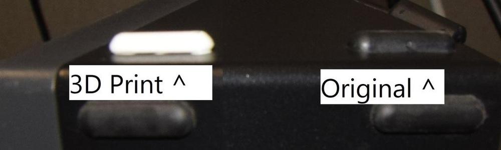 Bottom case foot for Lenovo ThinkCentre M725s SFF small form factor PC