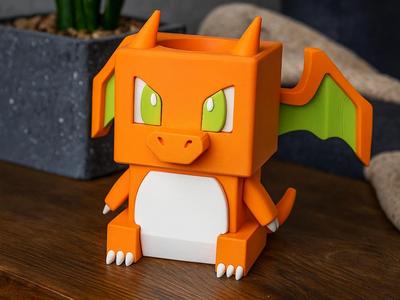 Charizard Cube – Pokémon Multi-Purpose Holder