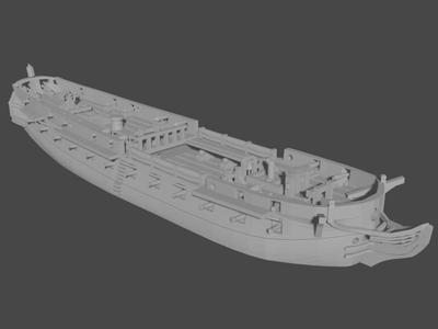 British Frigate "HMS Surprise" (38 guns)