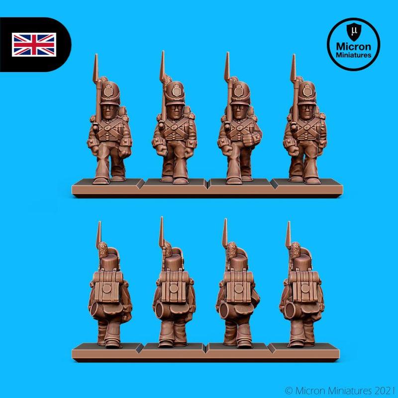 British Infantry 1812-1815 [Marching] - 6mm