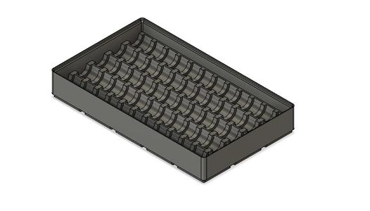 Gridfinity Sewing Bobbin Holder 3x5x4 (60 bobbins)