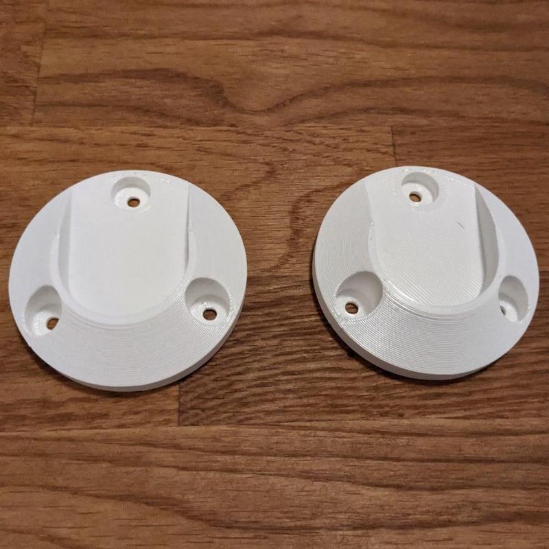 PVC Pipe Screw In Mount - Customizable