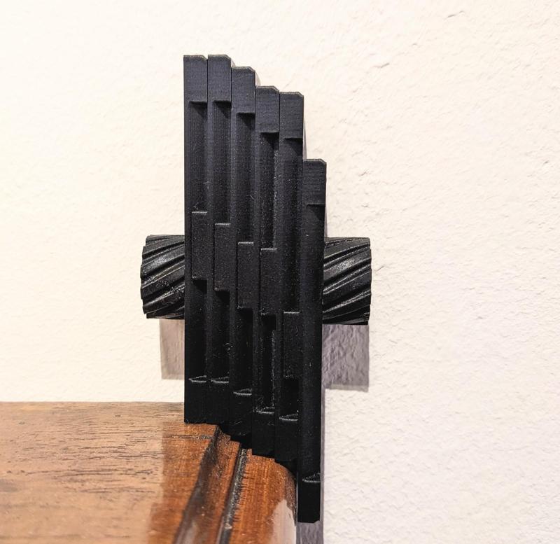 Fully printed, adjustable contour gauge / Konturenlehre